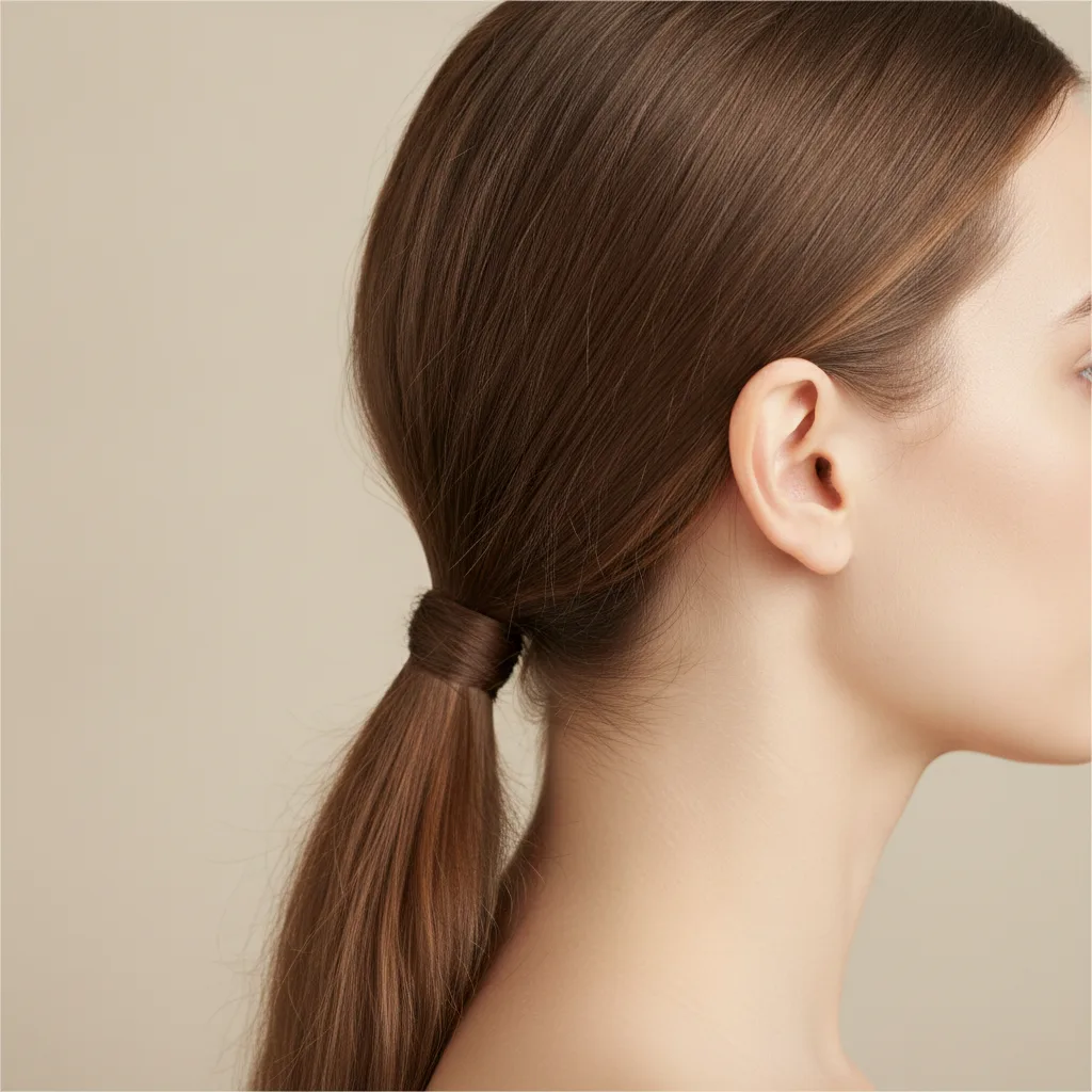 Before - Fine, limp strands